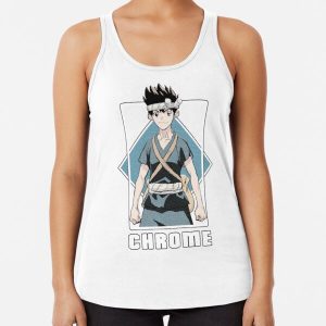 Dr Stone - Chrome Racerback Tank Top Sản phẩm RB2805 Offical Doctor Stone Merch