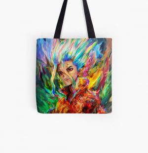 Dr. Stone All Over Print Tote Bag RB2805 produit Officiel Doctor Stone Merch