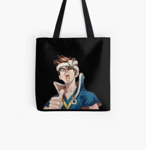 Chrome (Dr. Stone) All Over Print Tote Bag RB2805 Sản phẩm Offical Doctor Stone Merch